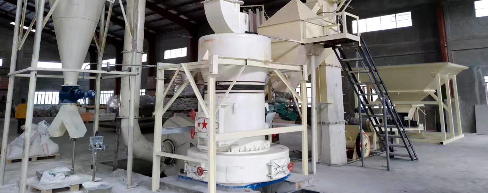 湖北宜昌石灰石粉磨生产线