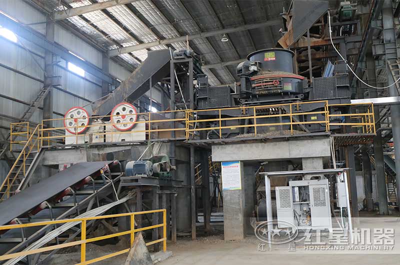 破碎制砂现场 破碎制砂现场