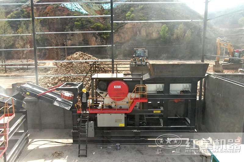 KJ颚式破碎站 KJ颚式破碎站