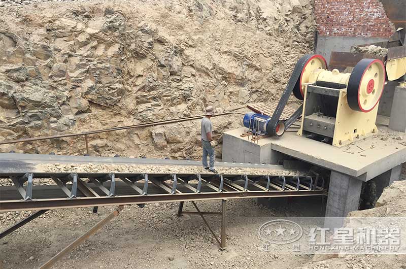 PE250x400鄂式破碎机现场 PE250x400鄂式破碎机现场