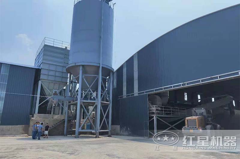 成品物料仓加盖封闭车间 成品物料仓加盖封闭车间