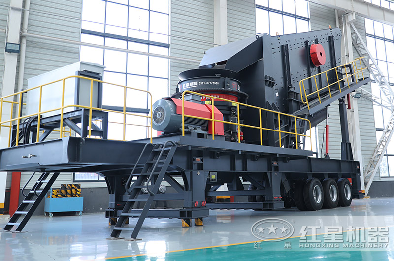 轮胎式移动破碎站 轮胎式移动破碎站