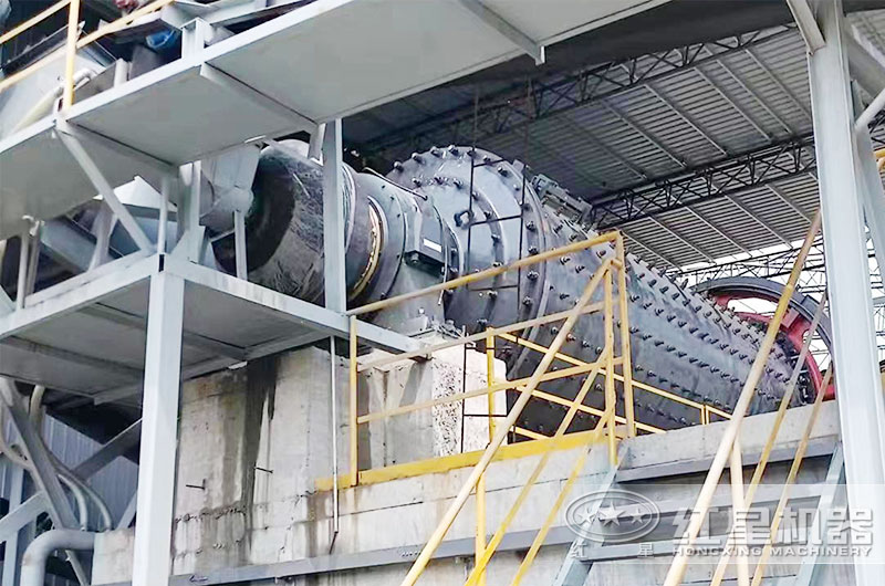 球磨机加工现场 球磨机加工现场