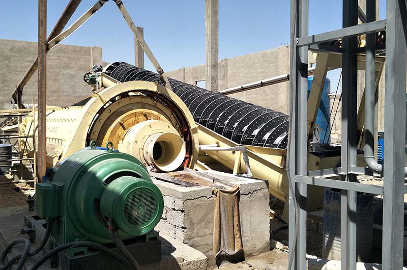 格子型铁矿石球磨机现场 格子型铁矿石球磨机现场