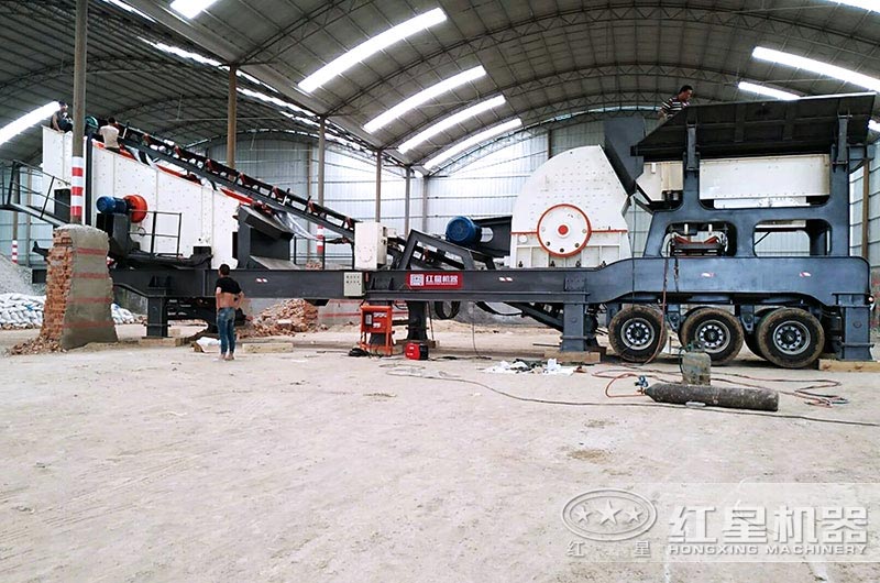 方案2移动式破碎机设计方案现场 方案2移动式破碎机设计方案现场