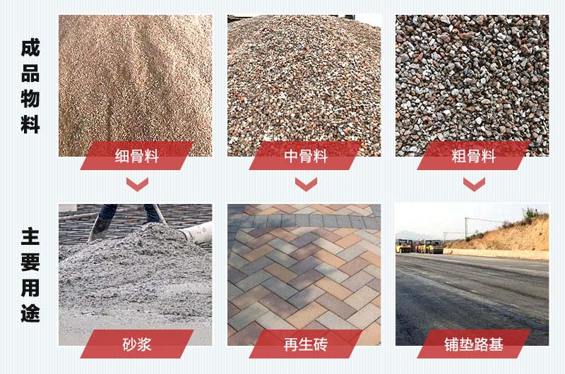 废砖渣等建筑垃圾每年为社会创造不少效益 废砖渣等建筑垃圾每年为社会创造不少效益