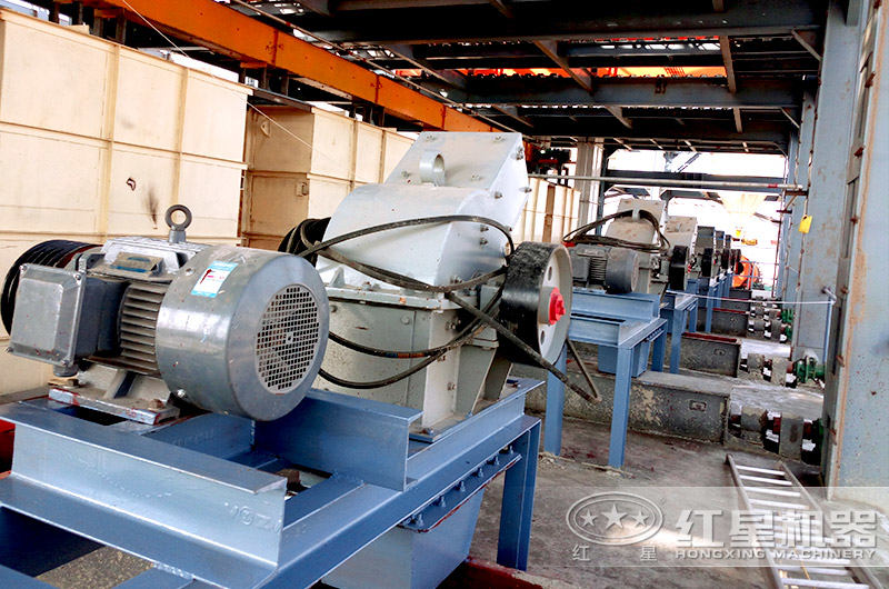 PC600×400小型锤式破碎机现场 PC600×400小型锤式破碎机现场