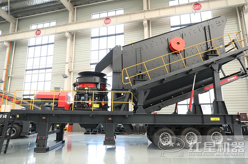 轮胎式移动破碎机