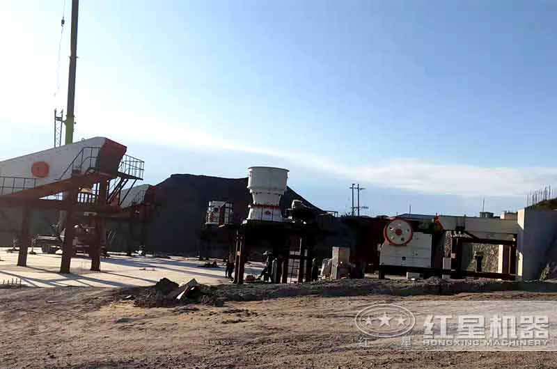 时产200吨花岗岩破碎用颚破+圆锥破 时产200吨花岗岩破碎用颚破+圆锥破